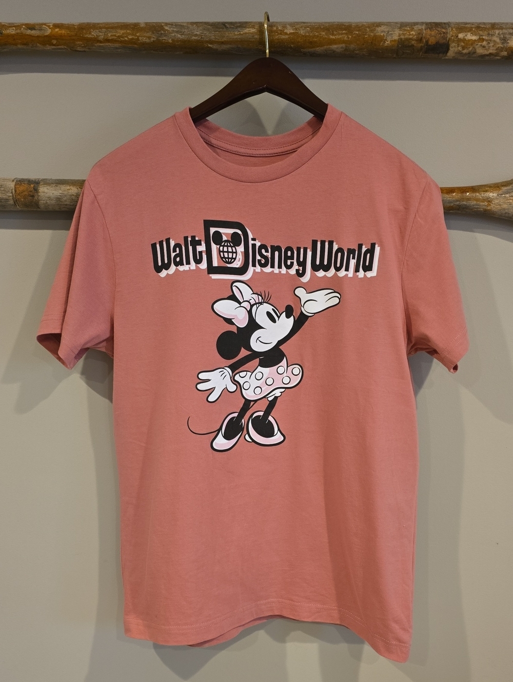 Disney Walt Disney World Minnie Mouse Graphic Tee - Rose Pink